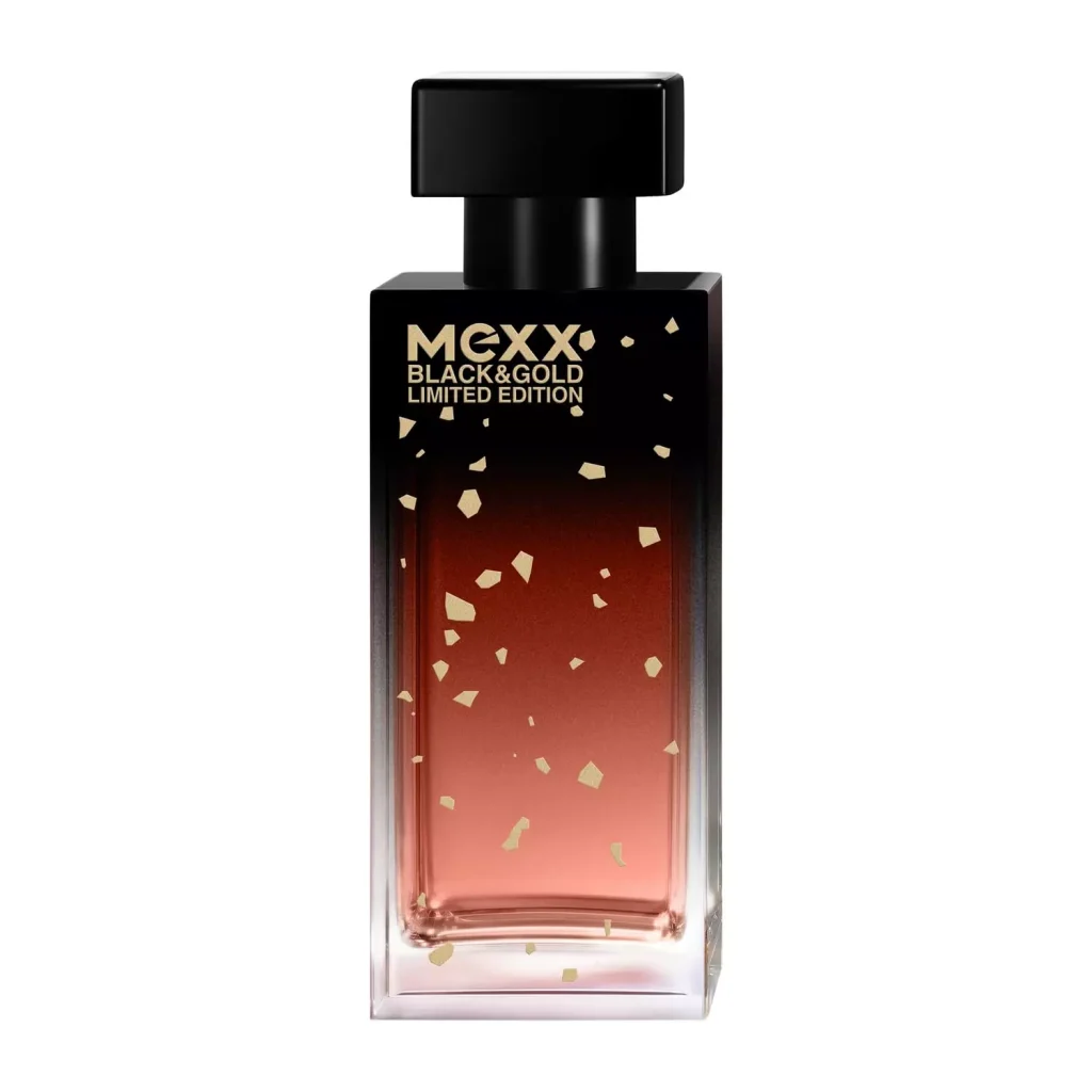 mexx black & gold limited edition woman eau de toilette