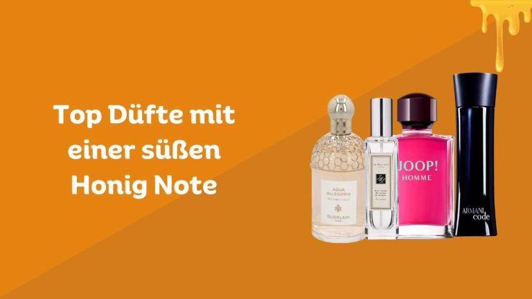 10 Beste Parfums mit einer süßen Honig Note